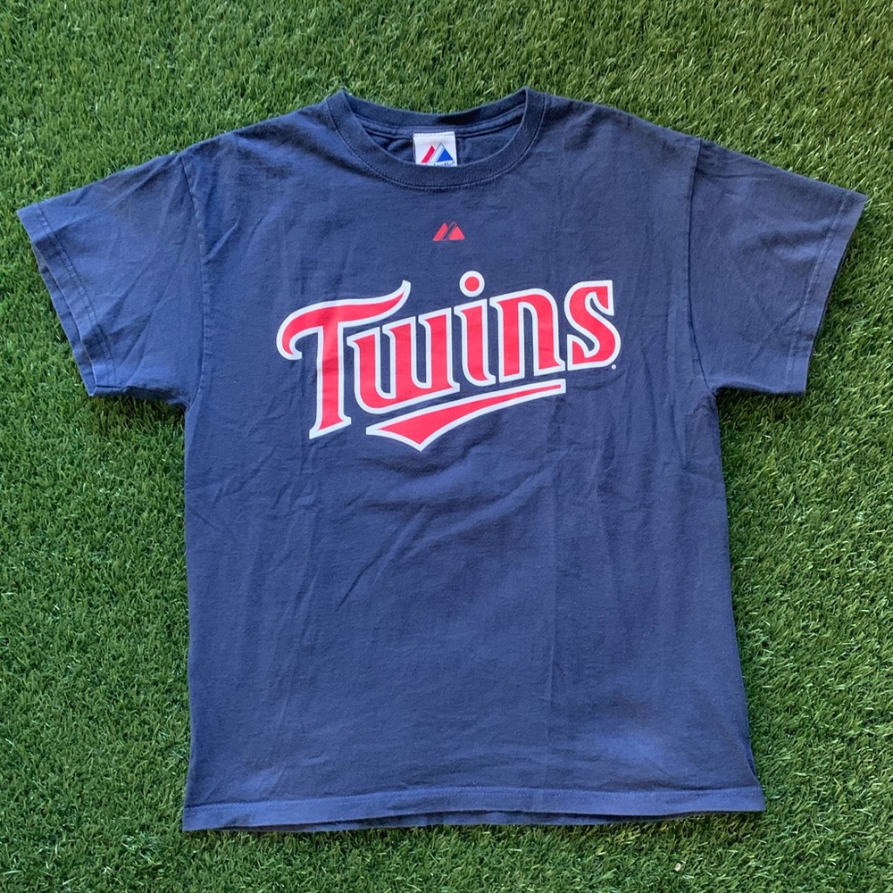 ⚾️VTG Minnesota Twins Joe Mauer Player Tee